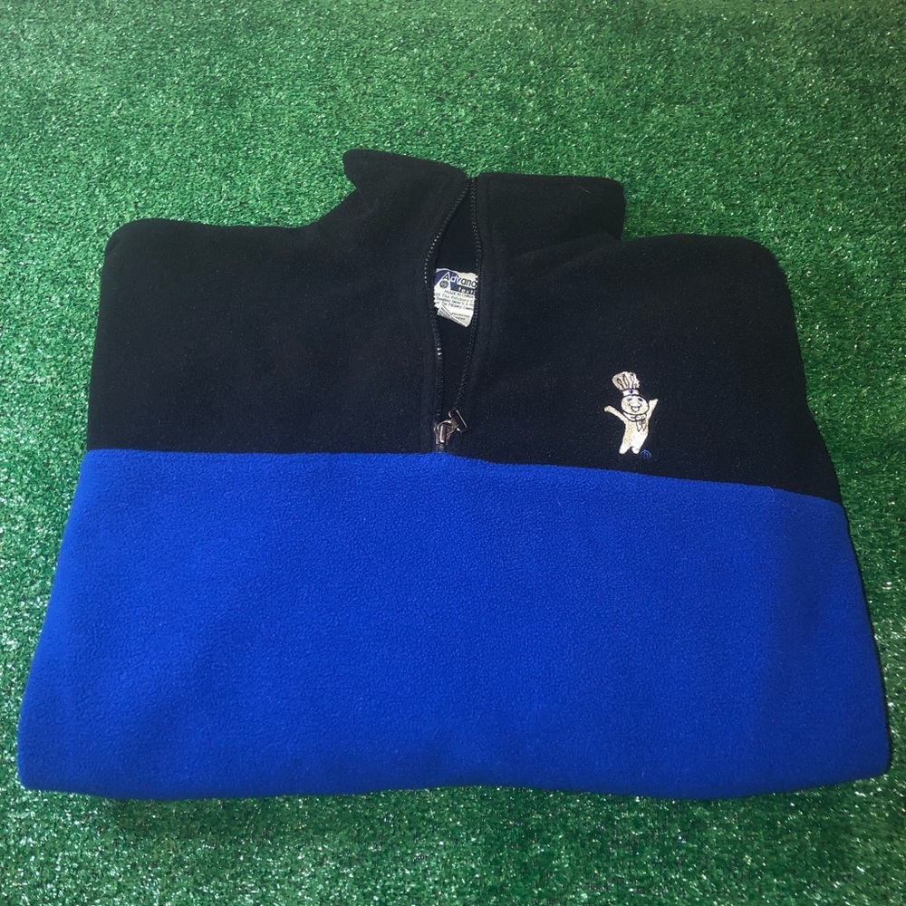 Vintage 1999 Pillsbury Doughboy Fleece Pullover XL